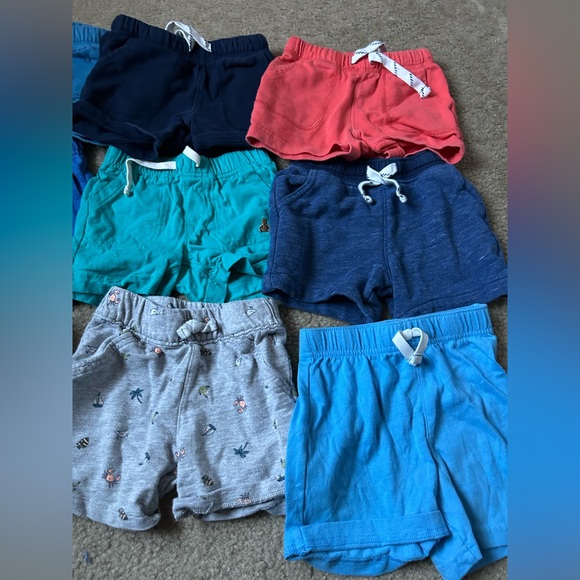 Carter’s Baby Boy Cotton Pull On Shorts - Picture 3 of 8